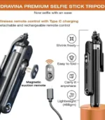 Selfie Stick con control inalambrico 1.8 Metros