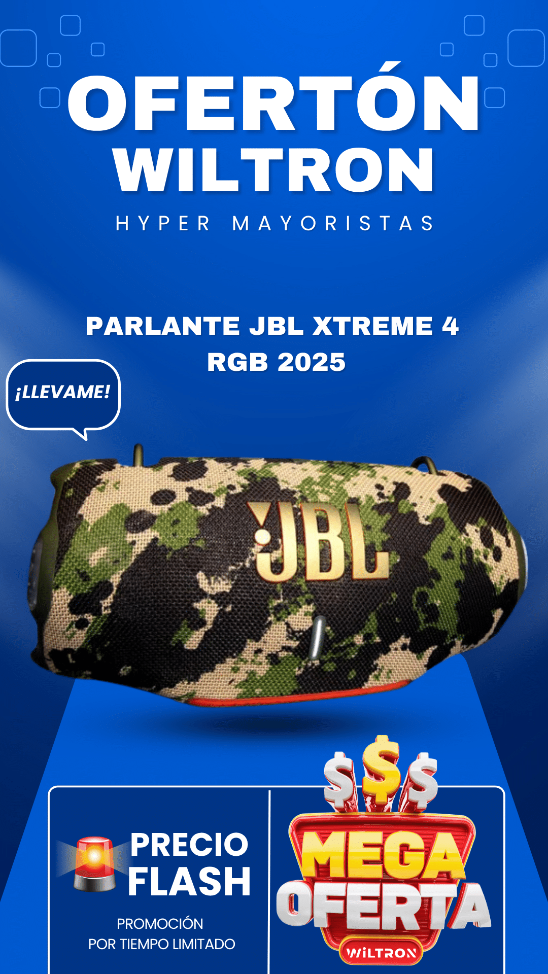Parlante JBL Xtreme LED
