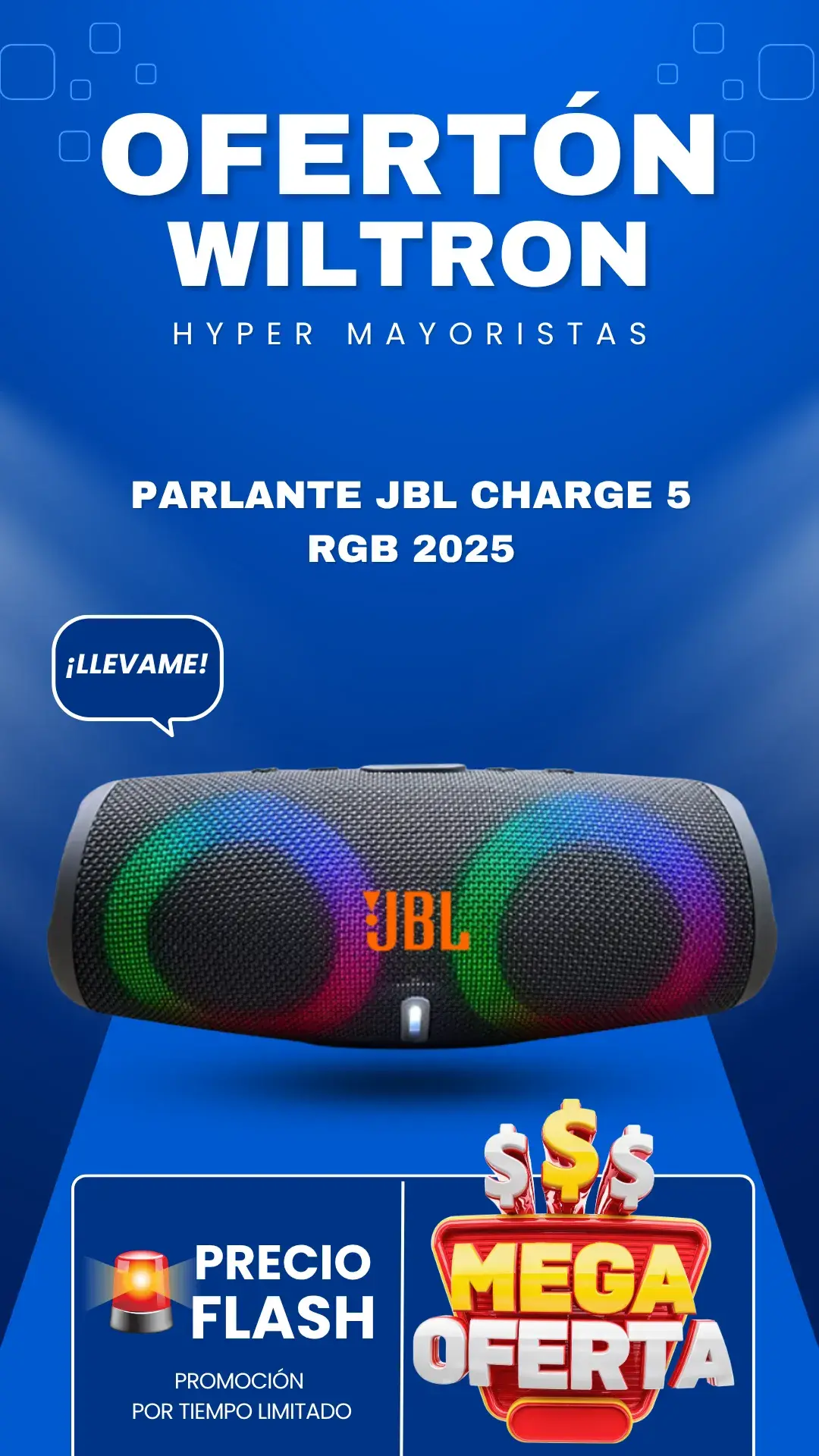Parlante JBL Charge 5 RGB