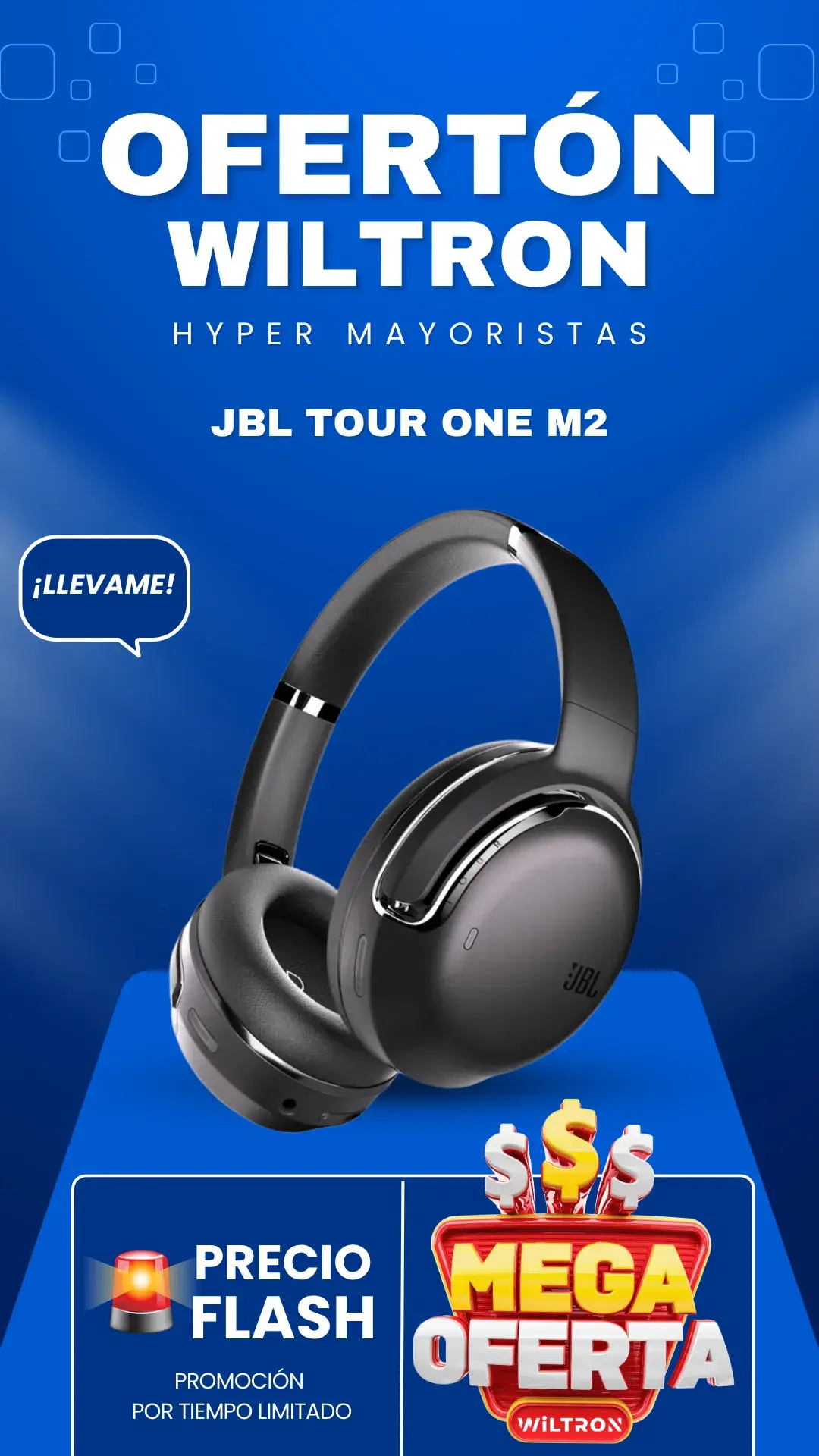 Audífonos Inalámbricos JBL Tour One M2
