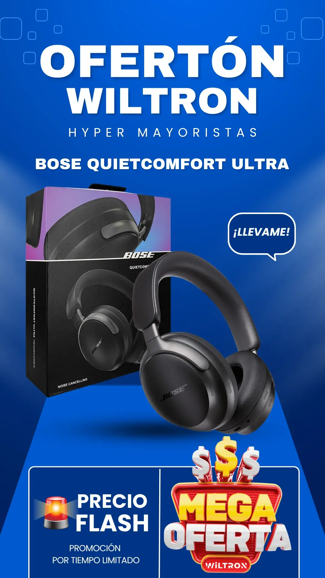 Audífonos Inalámbricos Bose QuietComfort Ultra