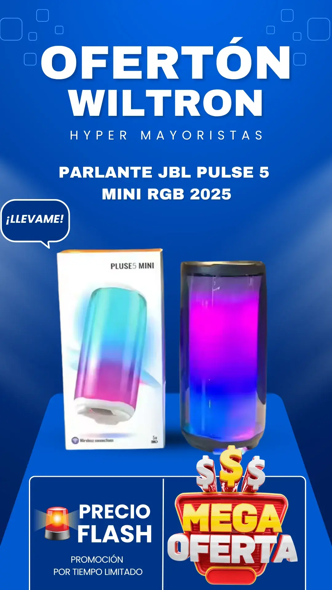 Parlante Jbl Pulse 5 Mini