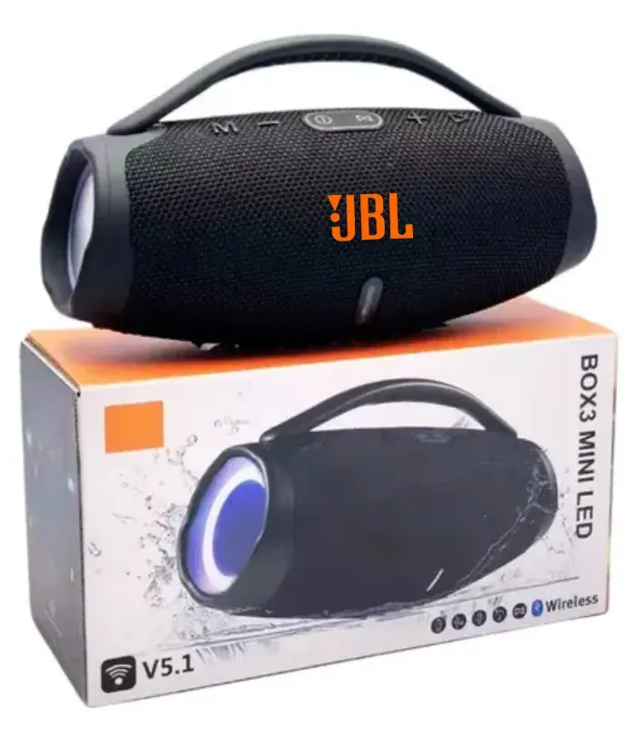 Parlante JBL BOOMBOX 3 MINI Led Multifunción
