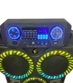 Parlante 15 Pulgadas RGB con Ecualizador Profesional + Micrófono Inalámbrico | Kolav-SY4801