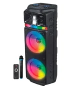 Parlante Doble Torre 2x10 Amplificado + Microfono Inalambrico | Kolav-M2102