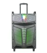 Parlante 15 Pulgadas RGB Amplificado con Ecualizador Profesional + 2 Microfonos Inalambricos | Kolav-A1528