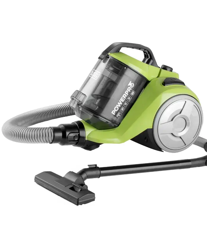 Aspiradora de Bolsa 2000 Watts BLACK & DECKER para pisos y alfombras - Deposito de polvo de 2.5 litros