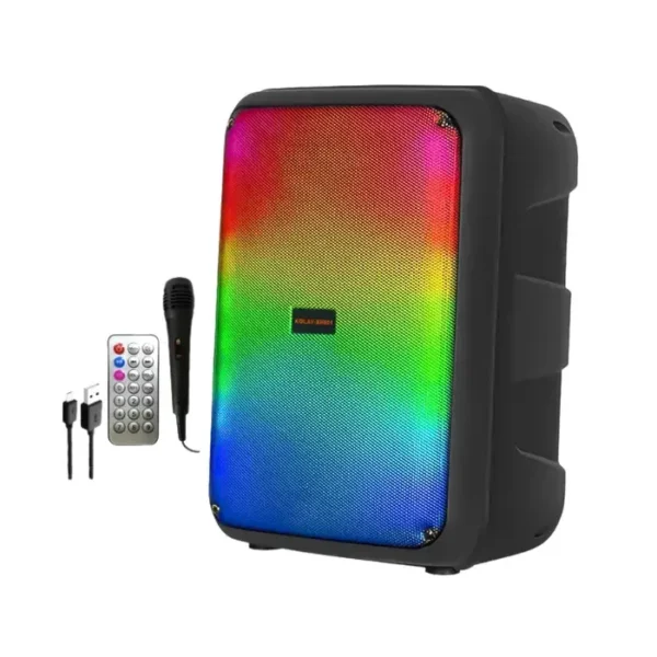 Parlante 8 Pulgadas Multifunción FULL RGB con Bluetooth + Micrófono | Kolav-XH801