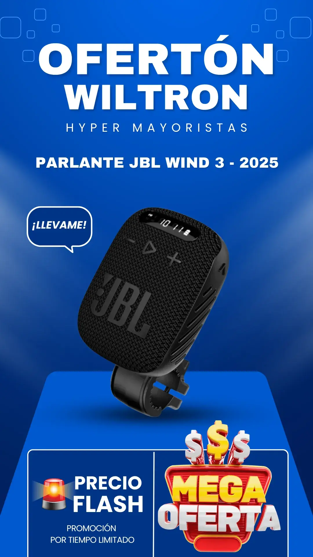 Parlante JBL Wind 3 - 1.1