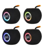 Parlante Mini RGB Multifunción 3 Pulgadas Recargable | ZQS-P5